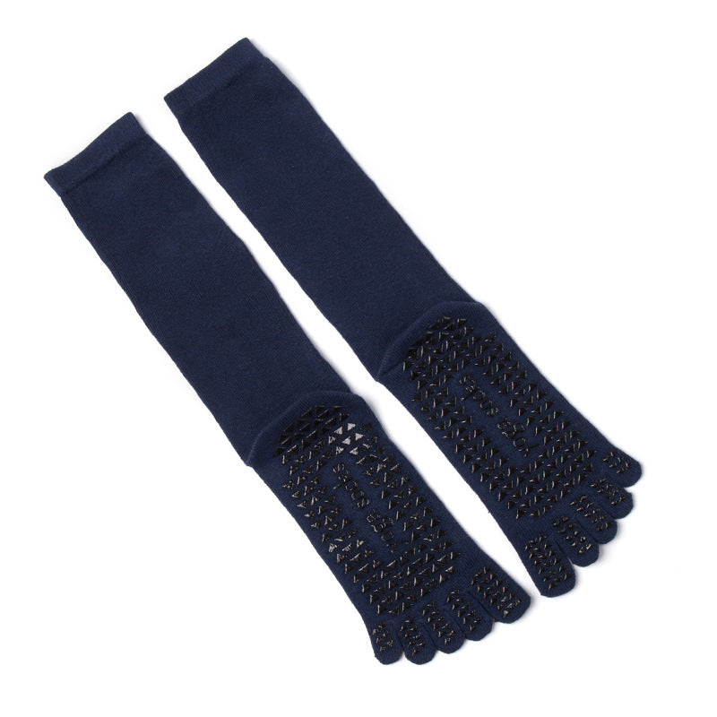 High Tube Five Finger Yoga Pilates Socks