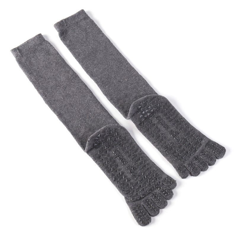 High Tube Five Finger Yoga Pilates Socks