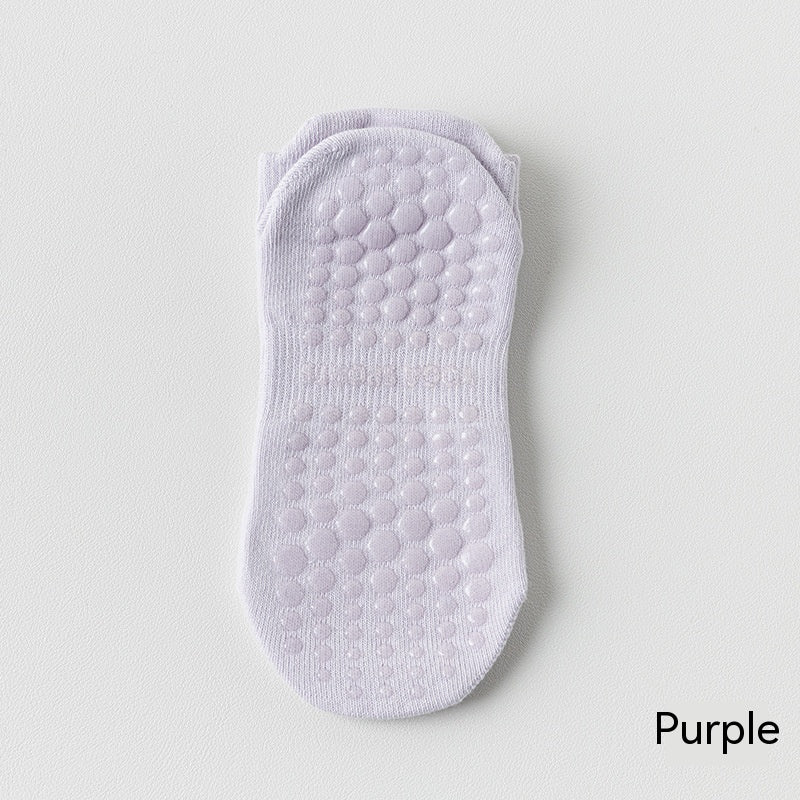 Women's Non-slip Silicone Cotton Pilates Fitness Socks