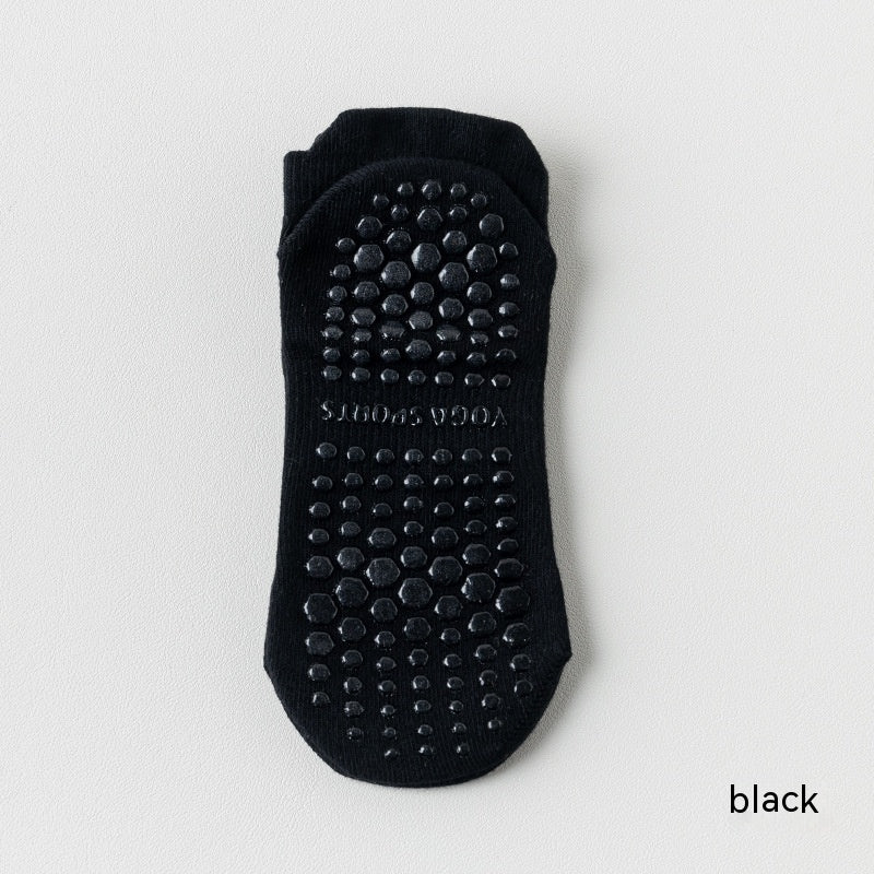 Women's Non-slip Silicone Cotton Pilates Fitness Socks
