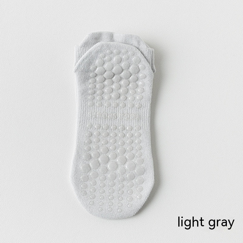 Women's Non-slip Silicone Cotton Pilates Fitness Socks