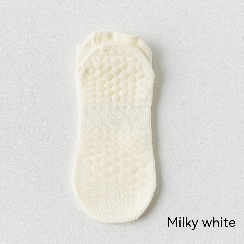 Women's Non-slip Silicone Cotton Pilates Fitness Socks