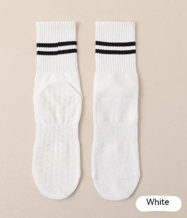 Mid-calf Pilates Socks with Grips
