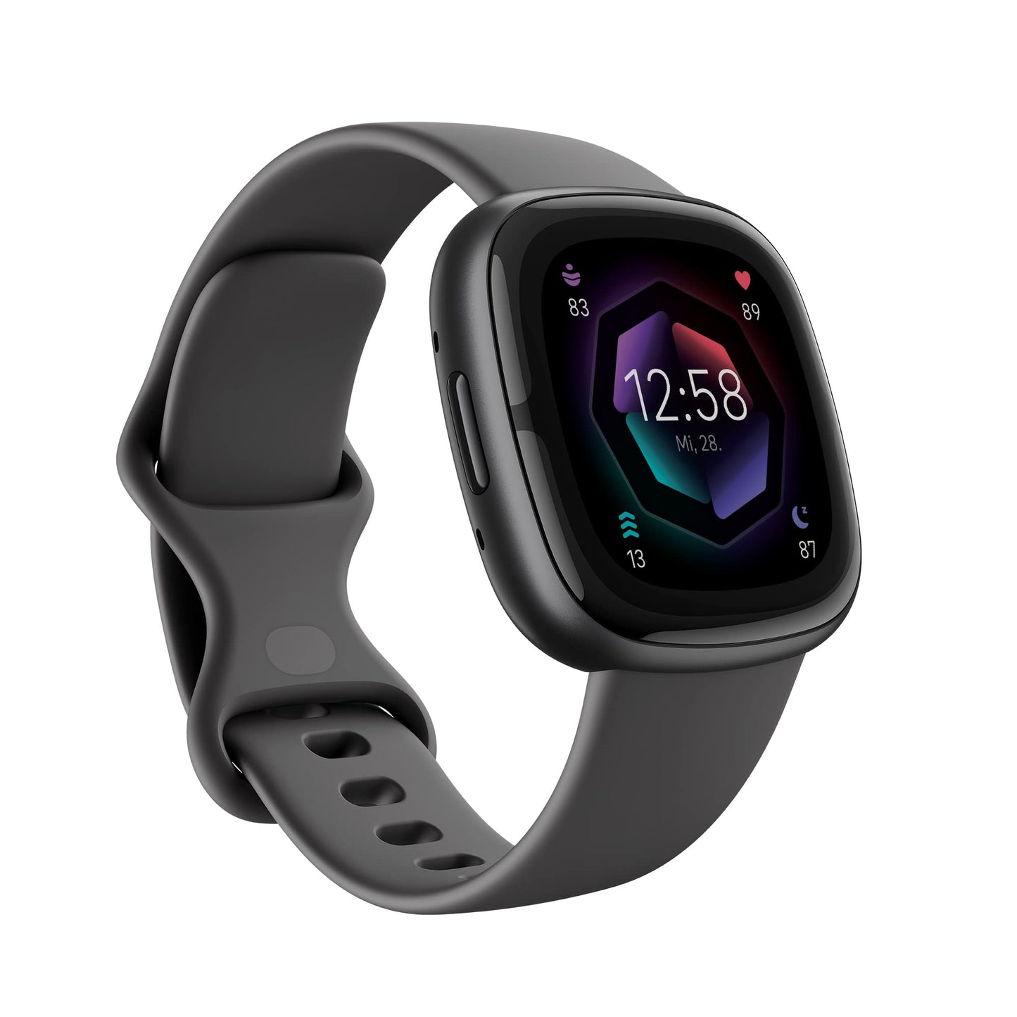 Fitbit Sense 2 Health Tracker with Stress Management and GPS - Shadow Grey