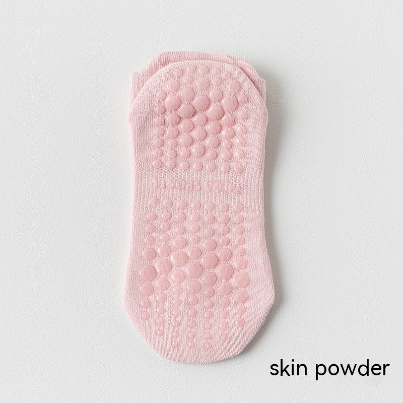 Women's Non-slip Silicone Cotton Pilates Fitness Socks
